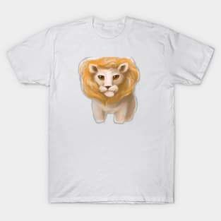 Cute Lion Drawing T-Shirt